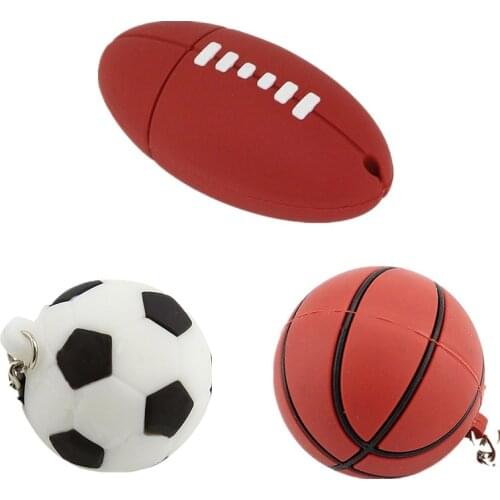 Basketball Football Tennis Rugby Bowling Usb Flash Drive Ball Pendrive 4g 8g 32gb 64gb 128g 256gb Sports Streetball Memory Stick