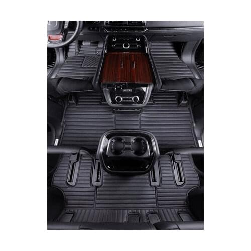 Top quality! Custom special car floor mats for Toyota Land Cruiser Prado 150 7 seats 2020-2010 waterproof carpets for Prado 2019