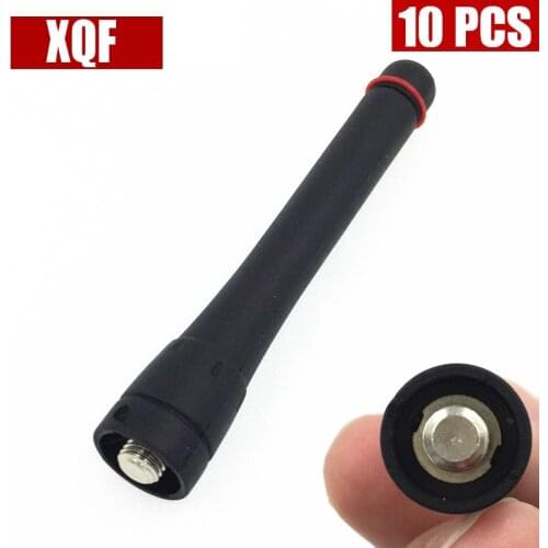 XQF 10PCS UHF Antenna for ICOM IC-F4 F21 F24 F25 F26 F43 F44 F80 Radio