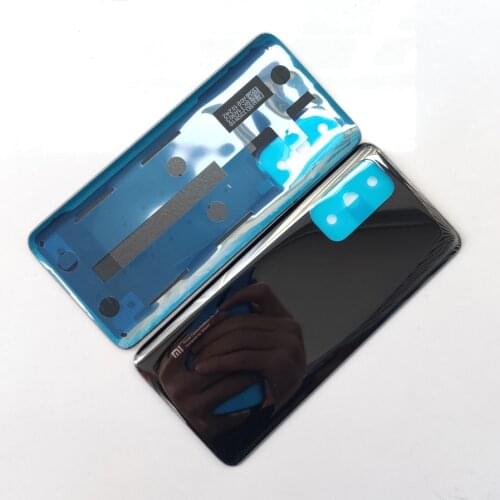 10 pcs/lot Original For Xiaomi Mi 10T Pro 5G Glass Rear Battery Door With Adhesive Mi10T 5G Replacement Back Housing Cover Case