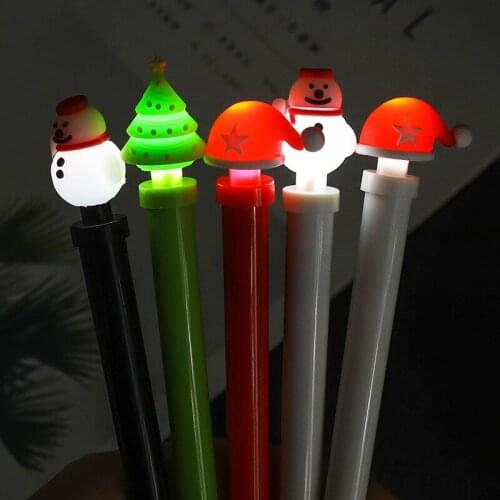 3pcs 1661 Cloud Gel Pen Stationery Small Fresh and Cute Black 0.5 Pen Gift Gift Wholesale Night Light