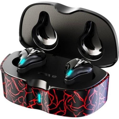 Wireless Headphones Gaming Earphones Bluetooth V5.1 Low Latency Game Headsets 8D Stereo Music Earbuds IPX6 Waterproof With Mic