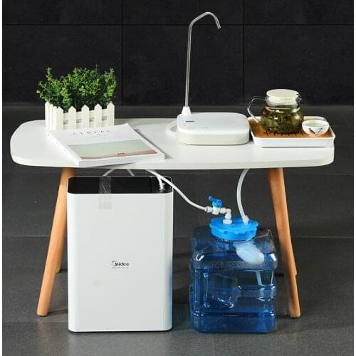 Cylinder water bottle automatic water inlet drinking water bucket with float ball connected to water purifier machine