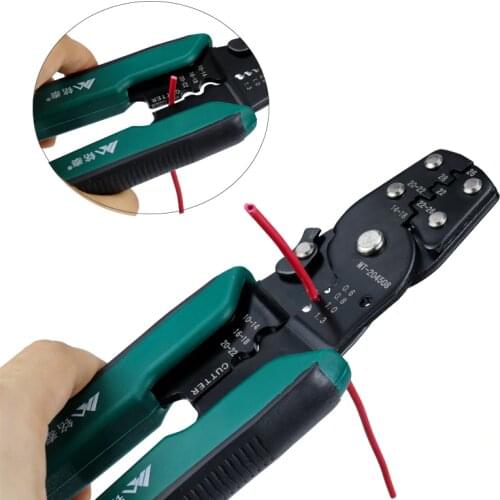 Multifuction Hand Tools Pliers Cable Wire Stripper Cutter Crimper Wire Stripper Cutter Crimper Pliers Wire Crimping Repair Tools