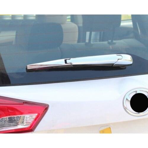 Fit For Toyota RAV4 RAV 4 XA40 2013 2014 2015 Chrome ABS Rear Window Wiper Nozzle Cover Trim
