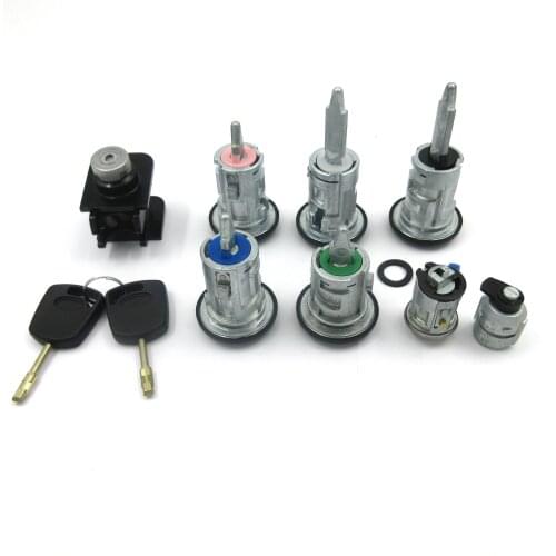 Full Lock Set Bonnet Fuel Doors Lock Ignition Switch Trunk Lock for Ford Transit Connect 2002-2006 1.8 16V 2T1AV22050AD 4425134