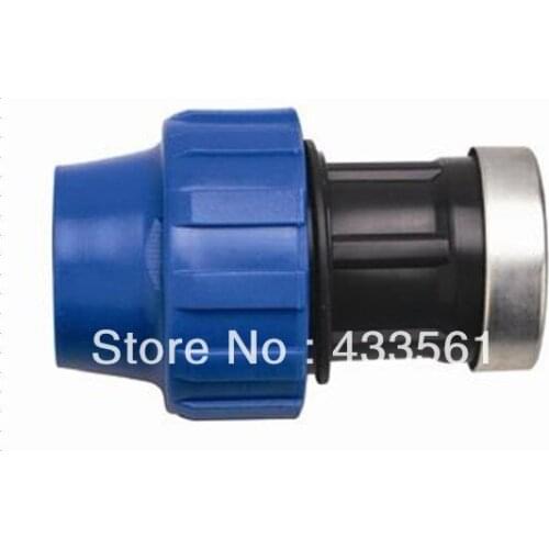 PP plastic Female thread Coupler connector for irrigation pipeline