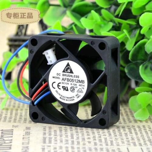 Taiwan FOR Delta DC12V 0.12A50515cm Ball Cooling Fan AFB0512MB
