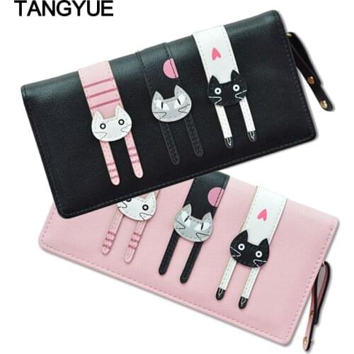 TANGYUE Women's Wallets With Zippers