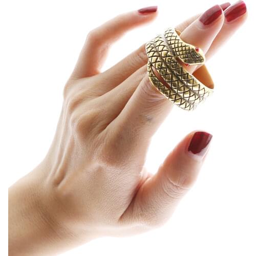Gold Snake Cock Ring Cobra Glans Ring Stainless Steel Male Sex Ring Stop Premature Ejaculation Erection Sex Toys For Men