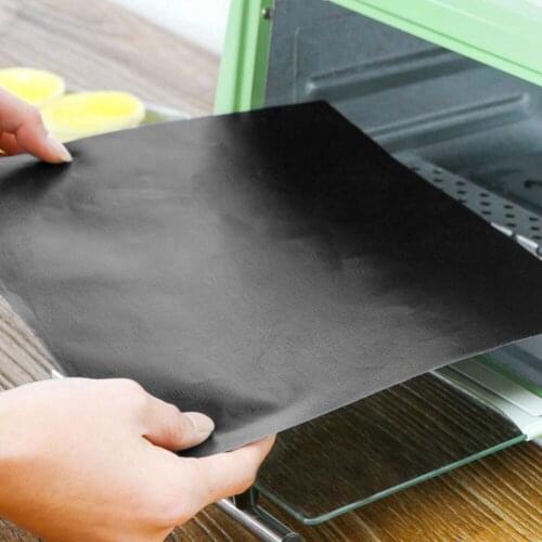 1 Pcs Non-Stick BBQ Grill Mat 40x50cm Baking Mat Cooking Grilling Sheet Heat Resistance Easily Cleaned Kitchen Tools