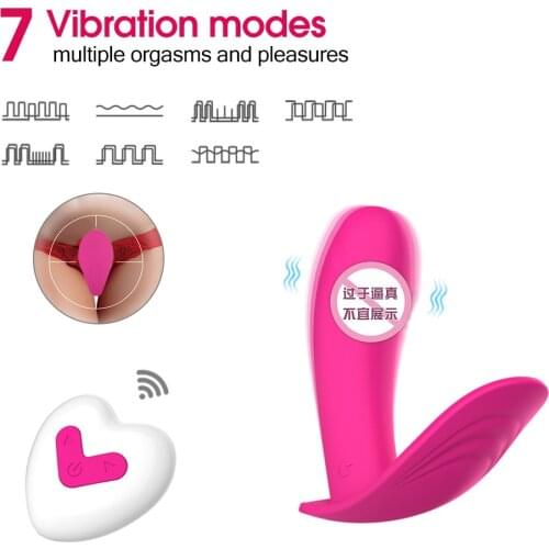 Womens Wireless Remote Control Invisible Wear Panties Vibrator G-spot Clitoris Vagina Dildo Male And Female Sex Toys