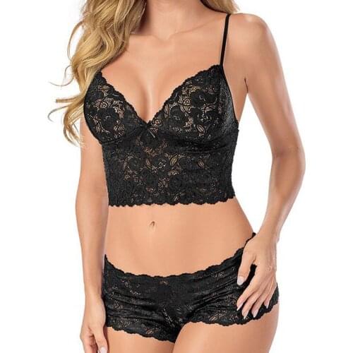 Newly Underwear Women Set Ladies Bra With Panties Underwear Set Lace Breathable Elasticity Women Bra Kit Lencería Para Mujer