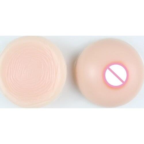 Round Mens Pseudo-girl Silicone Fake Breasts Fake Breasts CD Cross-dressing Breasts Small Breasts To Enlarge Fake Breasts