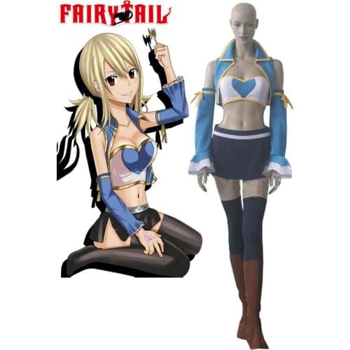 Fairy Tail Lucy Heartfilia Seven Years After Cosplay Costume Tailor Made