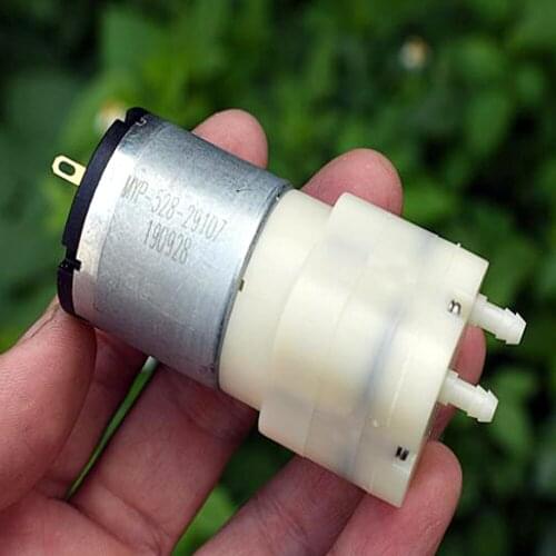 DC 3V-6V 3.7V Mini electric air pump small 528 motor Diaphragm pump Large Flow Oxygen pump device fish tank aeration pump