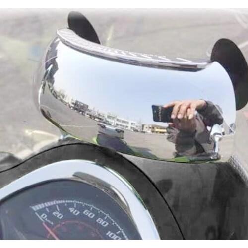 Motorcycle wide-angle Rearview Mirror For MOTO GUZZI AUDACE C 1100 BREVA 750 850 1200 ELDORADO GRISO 180 Degree Rear view Mirror