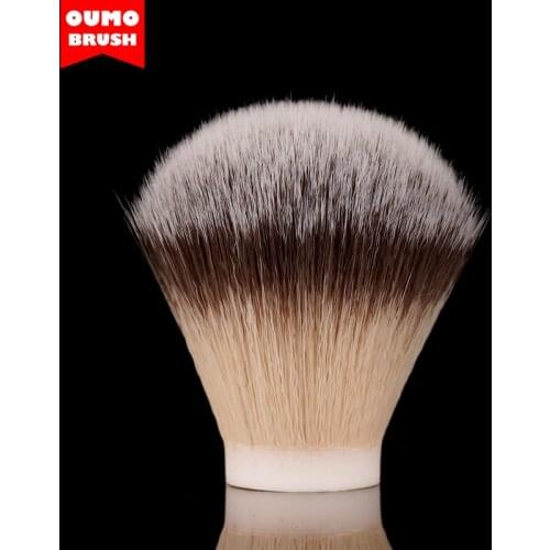 OUMO BRUSH-Three colors synthetic hair shaving brush knots