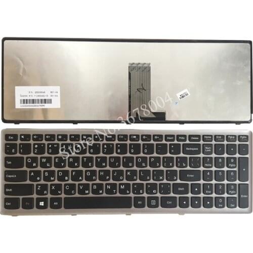 RU/Russian laptop Keyboard for Lenovo NSK-BF1SU 0KN0-B62RU13 V-136520MS1 25211215 9Z.N8RSU.10R 25211335 25211304 T6B1-RU
