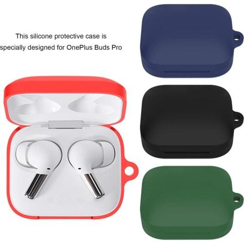Silicone Case For OnePlus Buds Pro Earphone Cover Soft Full Protective Cover For OnePlus Buds Pro Bluetooth-compatible Headset