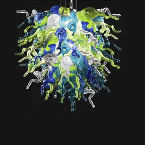 Modern Crystal Murano Glass Chandelier Lightings Ceiling Decorative for KTV Decor