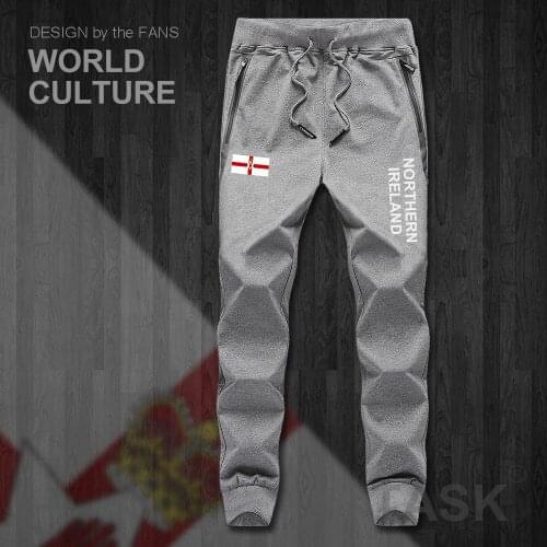 Northern Ireland Irish NIR NI mens pants joggers jumpsuit sweatpants track sweat fitness fleece tactical casual nation new flag