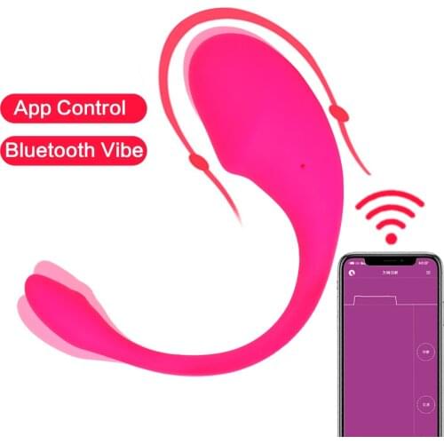 Vagina Eggs Bluetooth APP Vibrator G-spot Clitoris Stimulation Vibrating Egg Remote Control Love Eggs Balls Sex Toys for Women
