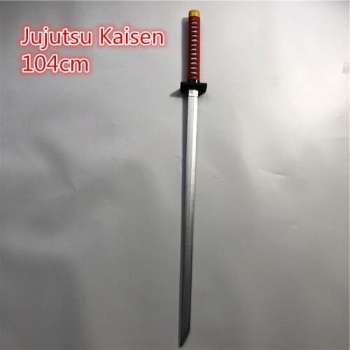 1:1 Jujutsu Kaisen Miwa Kasumi Cosplay Prop Otsukotsu Yuta Wooden Sword wood Weapons for Halloween Carnival Party Events 104cm