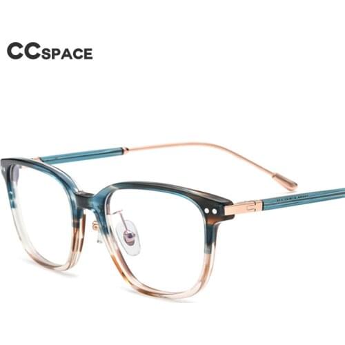 49555 Super Light Square Plate Glasses Frame Anti-Blue Light Male and Female Optical Fashion Computer Eyeglasses