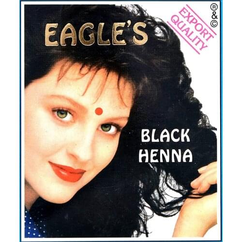 Eagles Black Henna Original 10 gr x 6 packs - Free Shipping