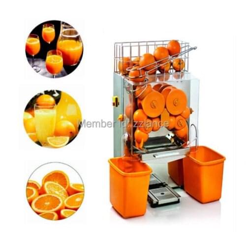 Commercial orange juice extractor machine