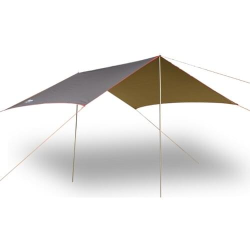 Outdoor 3-4 People Super Light Canopy Tent Multi-functional Camping Canopy Single-storey Tent Rain and Wind Proof Picnic Awning