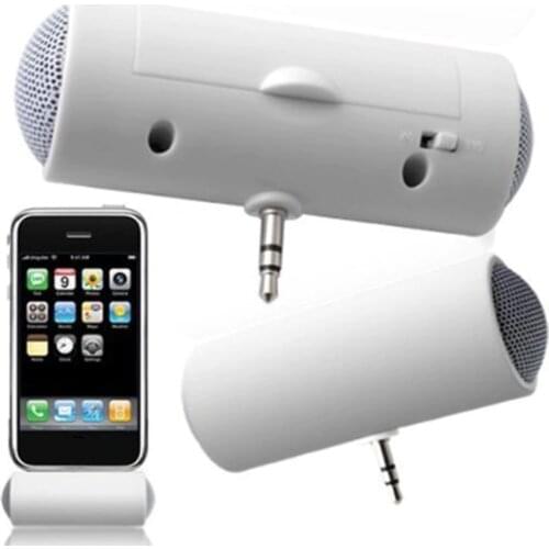 Newest Stereo Speaker MP3 Player Amplifier Loudspeaker for Smart Mobile Phone iPhone iPod MP3 with 3.5mm Connector