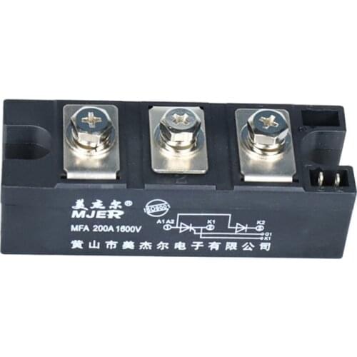 MFA200A Thyristor Module Single phase Half Control Thyristor MFA200A1600V MFA