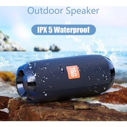 Portable TG117 Cloth Wireless Speaker V4.2 Fabric BT Speaker Customize TG-117 Speaker Support TF/USB/Hands-free Call