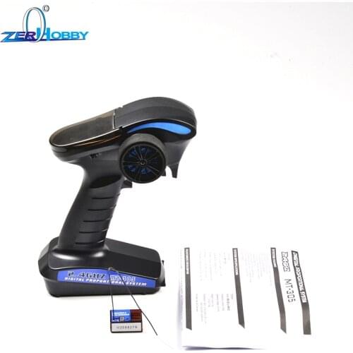 MT-305 2.4GHz 3-Channel 3CH DigitaSurface Radio 2.4G 3CH AFHS Radio Remote Control RC Transmitter with Receiver for RC Car Boat