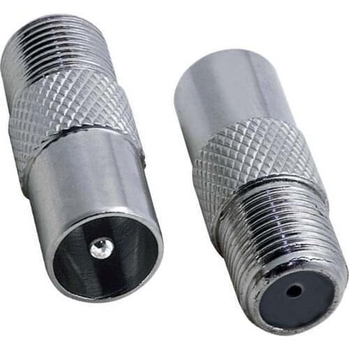 F CONNECTOR FEMALE ANTENNA PLUG MALE CONVERTER