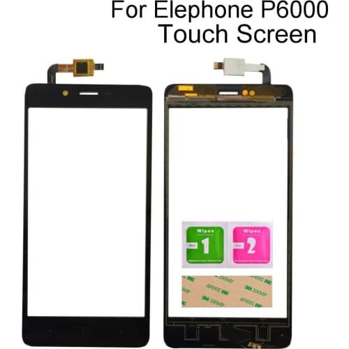 Touch Screen Panel Digitizer For Elephone P6000 Front Glass Lens Sensor Moible Phone Repair Touchscreen Tools 3M Glue