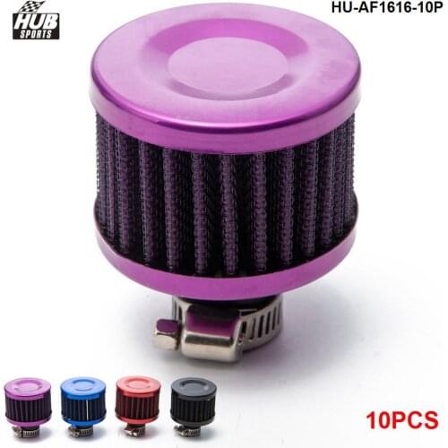 10PCS Universal flow air filter 51*51*40 (NECK: 11mm) modified air intake filter For Toyota avensis HU-AF1616-10P