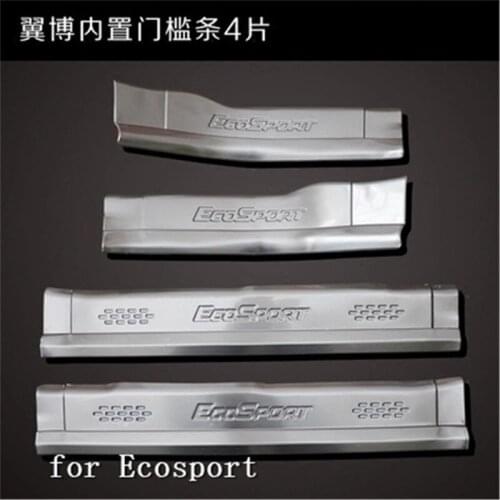 Superior quality Stainless Steel Scuff Plate/Door Sill Door Sill for Ford Ecosport 2018 Car styling