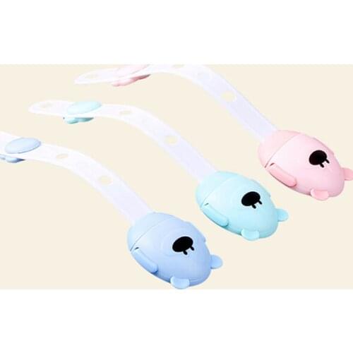 1Pcs Baby Safety Cabinet Door Drawers Refrigerator Toilet Locks Multifunctional Children Plastic Locks for Baby Kids Safety Care