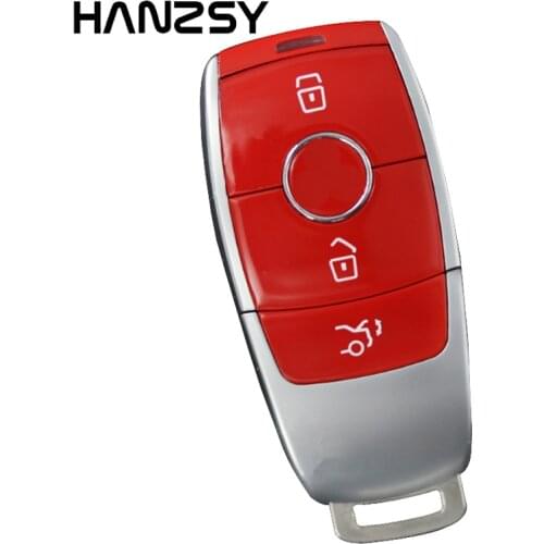 10pcs 3 Buttons Smart Remote Key Case shell for Mercedes Benz E300L S320 S350 C200L S450l S500l AMG GLC Car key Fob Cover
