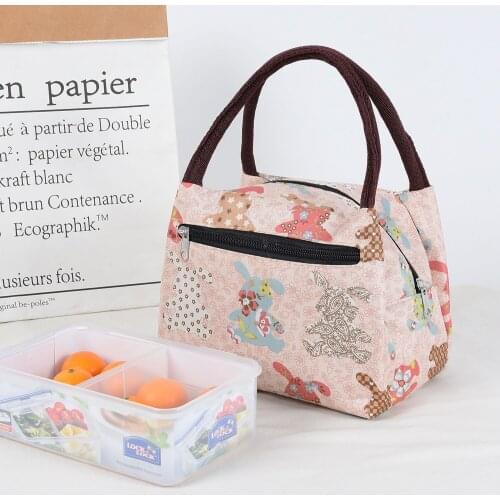 2021 Factory Direct Sales Hot Selling Cooler Lunch Bag With Zipper