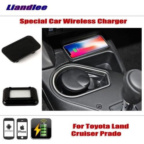 Accessories For Toyota Land Cruiser Prado hidden Special Car Wireless Charger Storage For IPhone Android Iphone Battery Charger