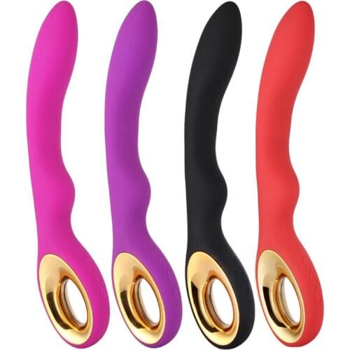 Bestco USB Rechargeable Vibrator AV Wand Massager Vagina Clit G-spot Stimulator Dildo For Women Anal Adult Erotic Sex Toys