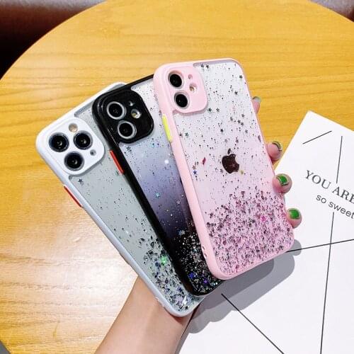 P30 Lite Case For Huawei P40 Lite E Y6 2019 Mate 30 Pro Honor 9C 9s Y7p Y6p Y5p Nova 7i 6 7 SE Cases Glitter Cover Silicon Funda