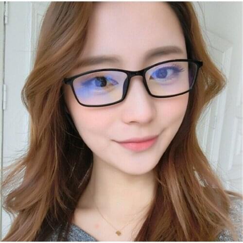 Korean version of art student computer mobile phone flat mirror retro decoration anti-blue radiation protection mirror with myop