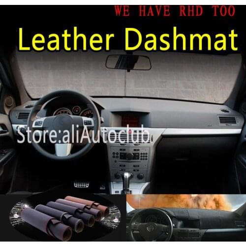 For Opel Astra H Chevrolet Holden Vauxhall Astra Family 2004-2008 2009 Leather Dashmat Dashboard Cover Dash Mat Sunshade Carpet
