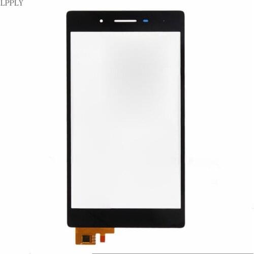 LPPLY Black For Lenovo Tab3 3 7 730 TB3-730 TB3-730X TB3-730F TB3-730M Touch Screen Digitizer Front Glass Lens FREE SHIPPING