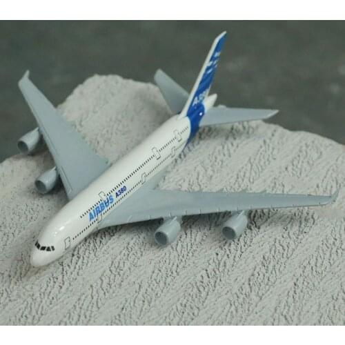 Airbus A380 Prototype Airplane Diecast Aircraft Model 6" Metal Plane Aeroplane Home Office Decor Mini Moto Toys for Children